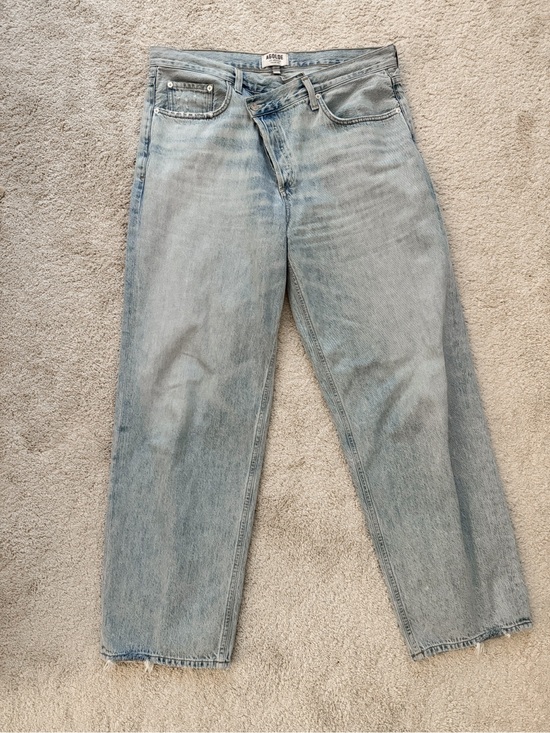 Agolde Denim - AGOLDE crisscross jeans